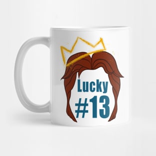 Lucky #13 (double-sided) Mug